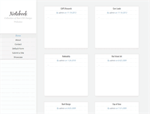 Tablet Screenshot of cssflavor.com